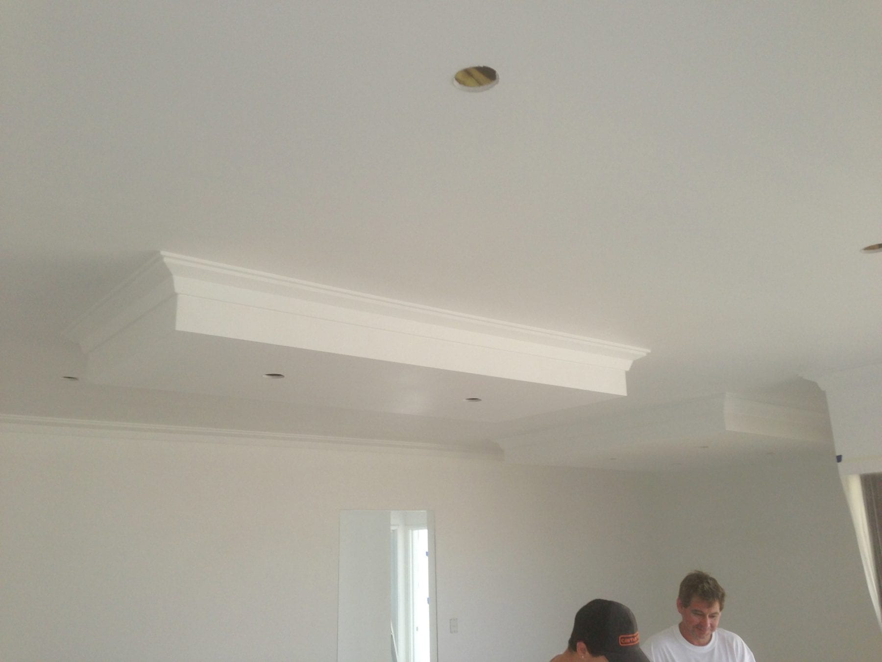 Completed bulkhead ceiling Perth